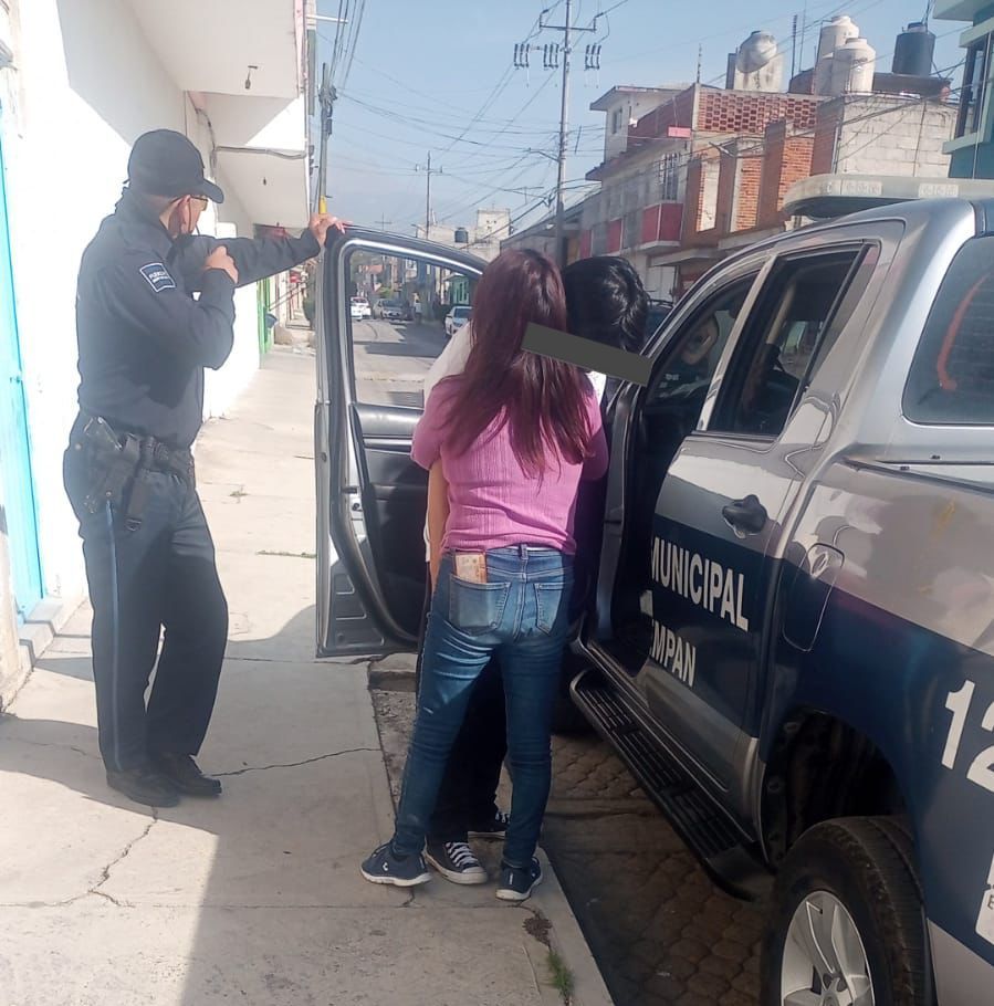 Localiza Policía de Chiautempan a menor de edad